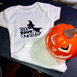 Halloween baby onesie